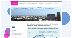 Desktop Screenshot of pisosvalencia.info