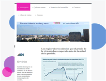 Tablet Screenshot of pisosvalencia.info